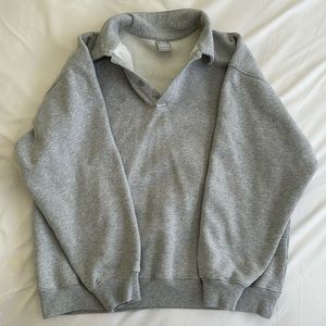 TNA Cozy Sweatshirt with collar